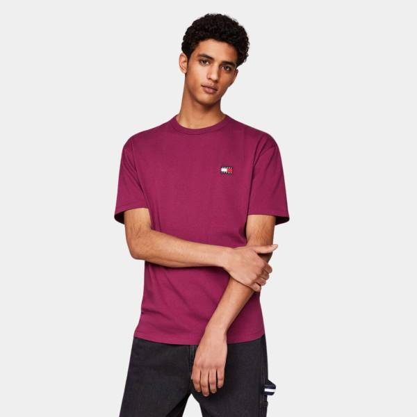 TOMMY JEANS MENS REGULAR  BADGE TEE