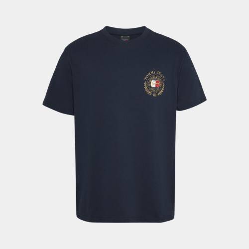 TOMMY JEANS MENS REGULAR  PREP EXPLR LUXE TEE