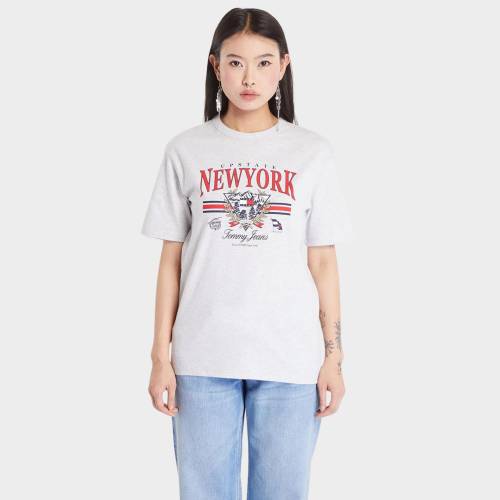 TOMMY JEANS WOMENS RLX VINTAGE PREP 2 TEE