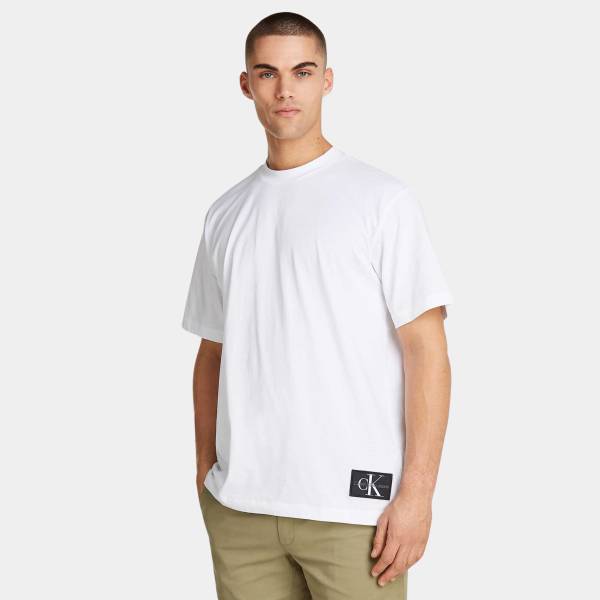 CALVIN KLEIN JEANS BADGE RELAXED TEE