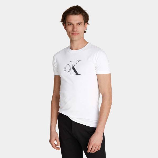 CALVIN KLEIN JEANS OUTLINE MONOLOGO TEE