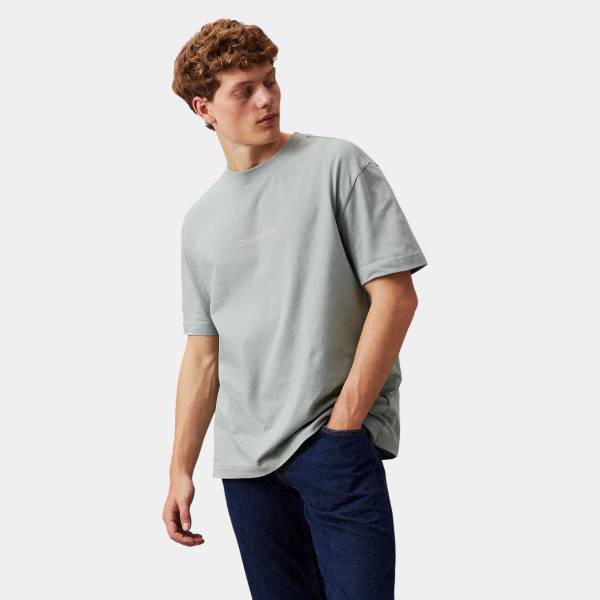 CALVIN KLEIN JEANS GRID MONOGRAM TEE