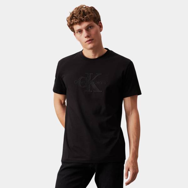 CALVIN KLEIN JEANS MONOLOGO APPLIQUE TEE