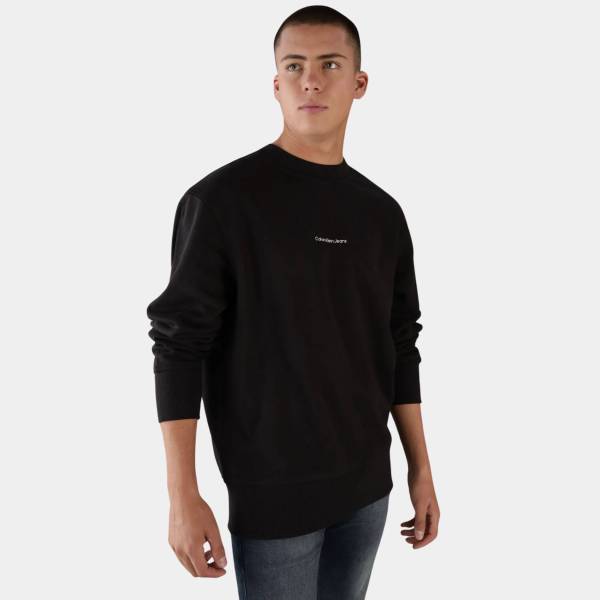 CALVIN KLEIN JEANS CITY GRID MAP CREW NECK