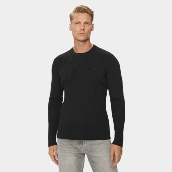 CALVIN KLEIN JEANS SLIM RIB SWEATER