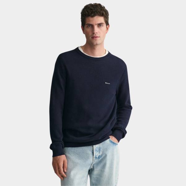 GANT COTTON PIQUE C-NECK