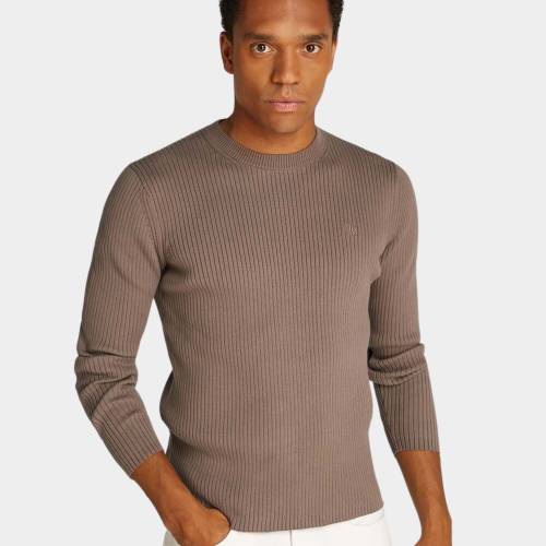 CALVIN KLEIN JEANS SLIM RIB SWEATER