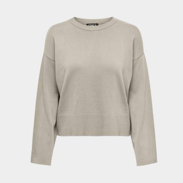 ONLY KALANA LS BOXY O-NECK KNIT