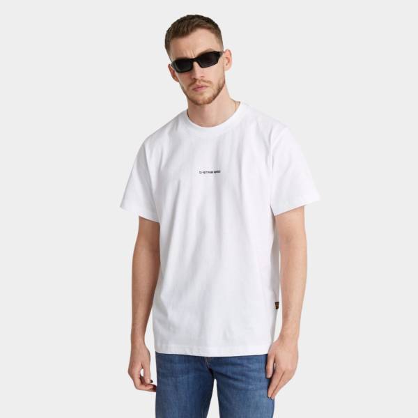 G-STAR CENTER CHEST LOGO LOOSE TEE