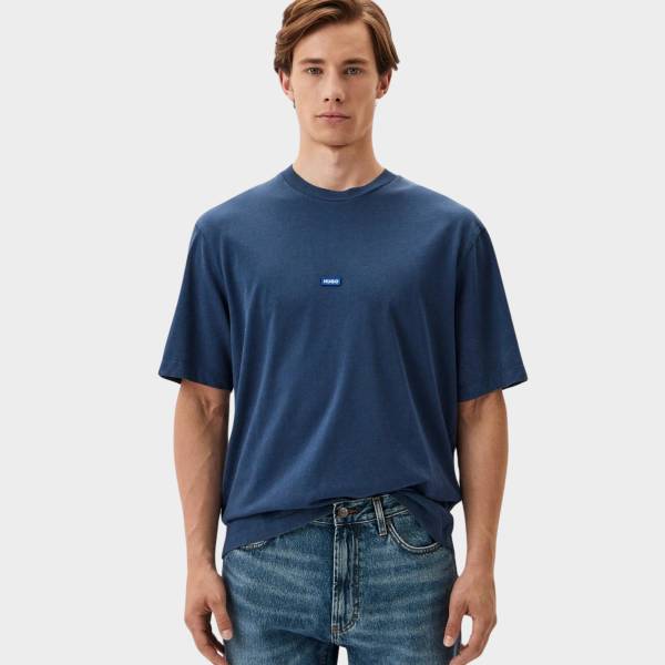 HUGO BLUE NEMATIO JERSEY TEE