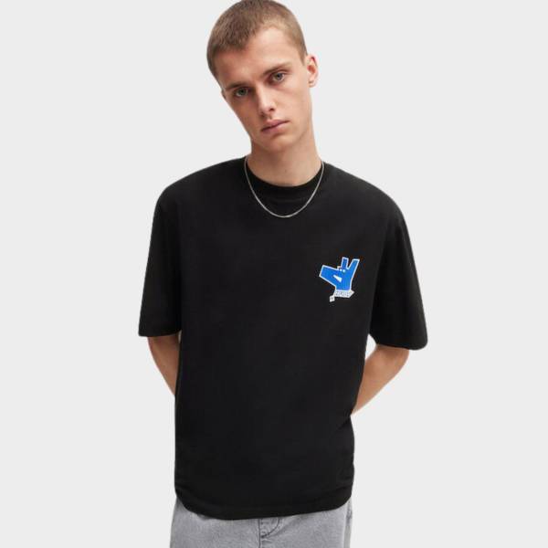 HUGO BLUE NOLLICO JERSEY TEE