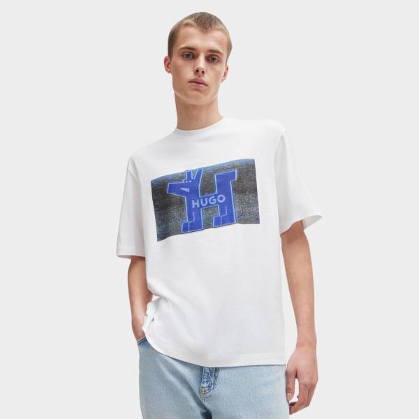 HUGO BLUE NEDARY JERSEY TEE