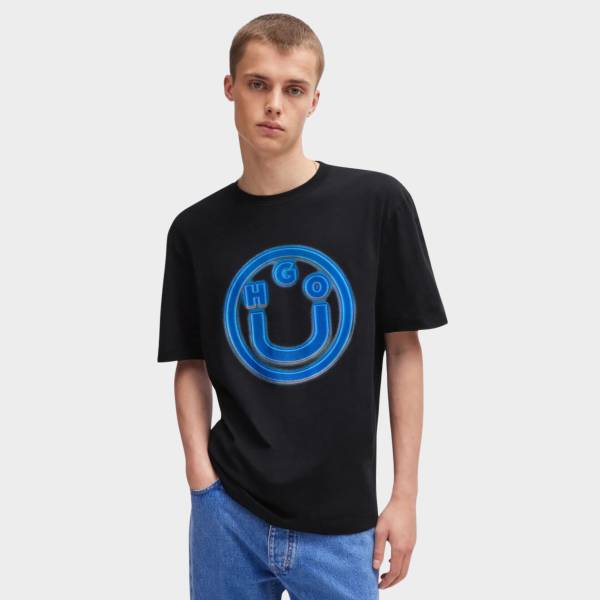 HUGO BLUE NAKOREE JERSEY TEE