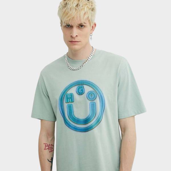 HUGO BLUE NAKOREE JERSEY TEE