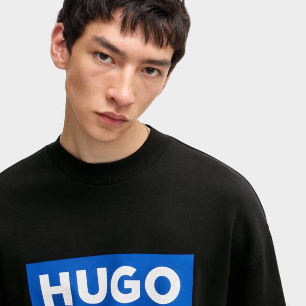 HUGO BLUE NIERO CREW SWEAT