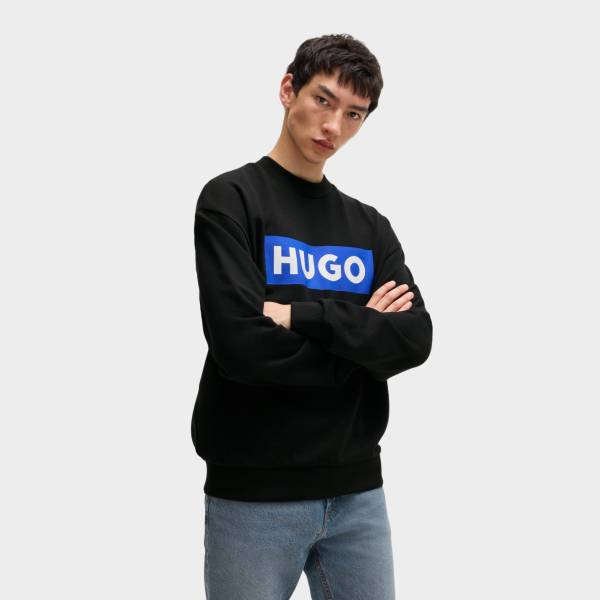 HUGO BLUE NIERO CREW SWEAT