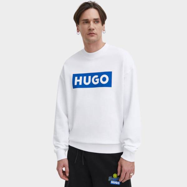 HUGO BLUE NIERO CREW SWEAT