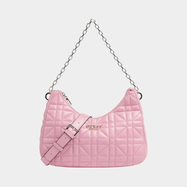 GUESS ASSIA TOP ZIP SHOULDER BAG