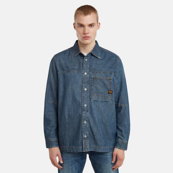 G-STAR 1-POCKET REGULAR DENIM SHIRT