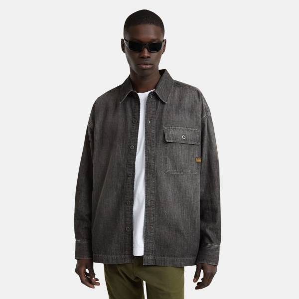 G-STAR BOXY FIT FLAP POCKET SHIRT