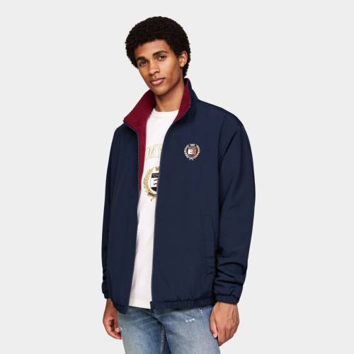 TOMMY JEANS MENS POLAR CREST REVERSE JACKET