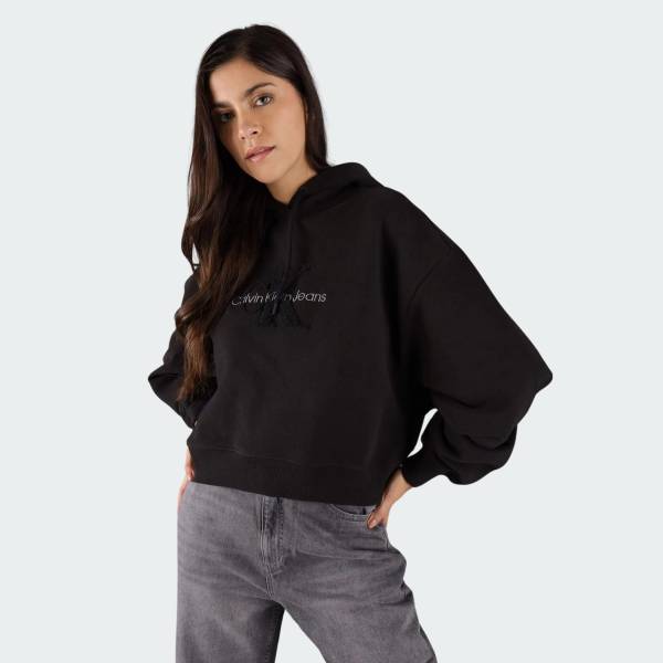 CALVIN KLEIN JEANS CHENILLE HOODIE