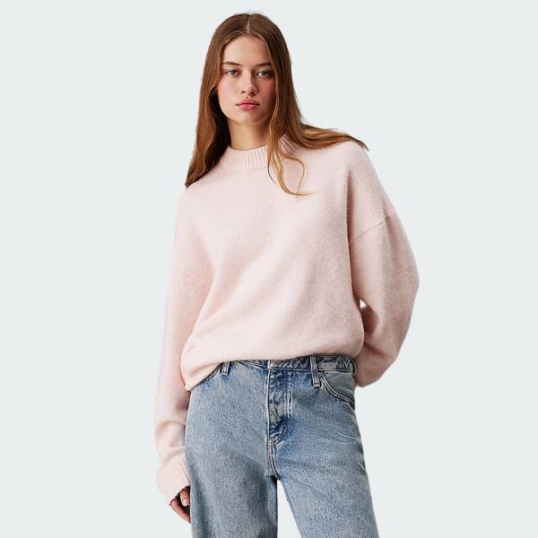 CALVIN KLEIN JEANS TEXTURED LOOSE SWEATER