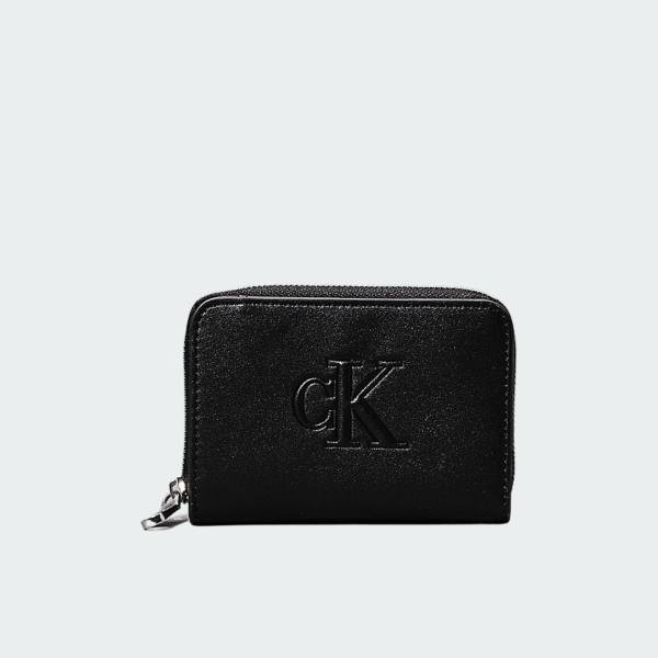 CALVIN KLEIN JEANS SCULPTED MED ZIP WALLET