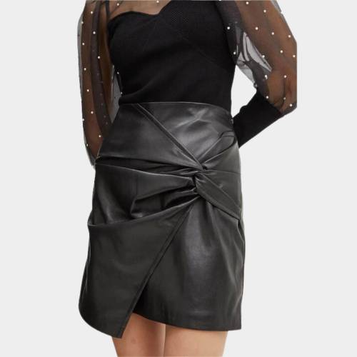 GUESS LAURE MINI DRAPED SKIRT