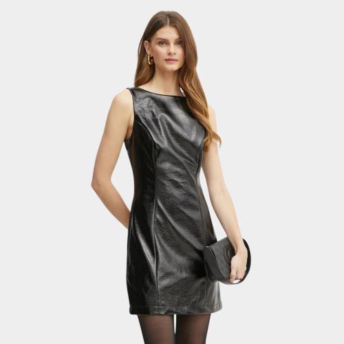 GUESS LAURIE VINYL MINI DRESS