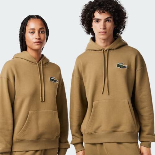 LACOSTE SWEATSHIRT HOODIE ACTIVE MEETS NEO-HERITAGE