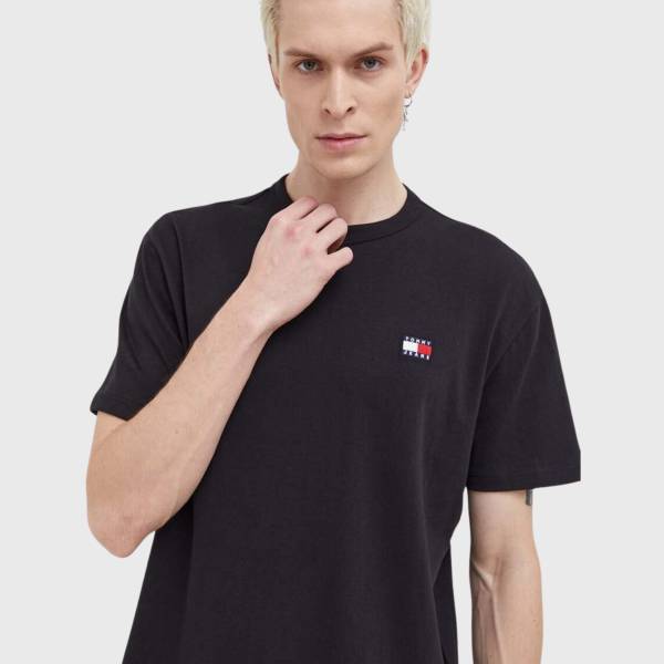 TOMMY JEANS MENS REGULAR  BADGE TEE