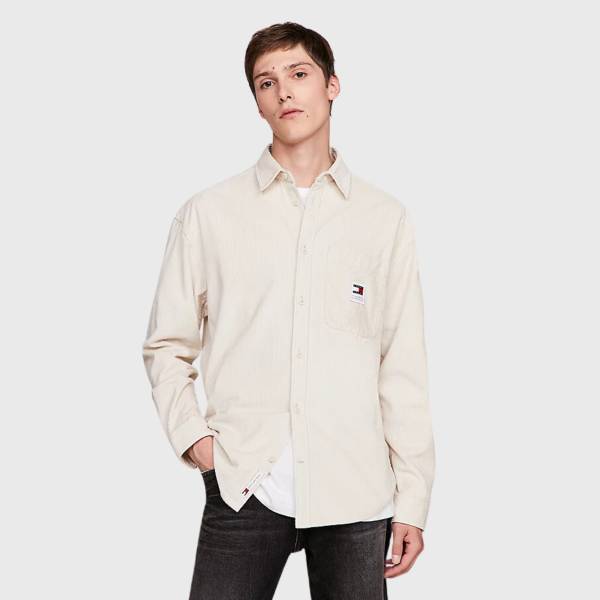TOMMY RELAX CHUNKY CORDUROY SHIRT