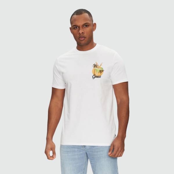 GUESS BASIC PACIFIC BEACH CLUB T SHIRT