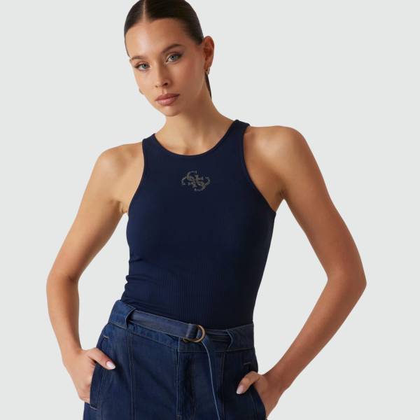 GUESS NEW ROUND NECK GUENDALINA TOP