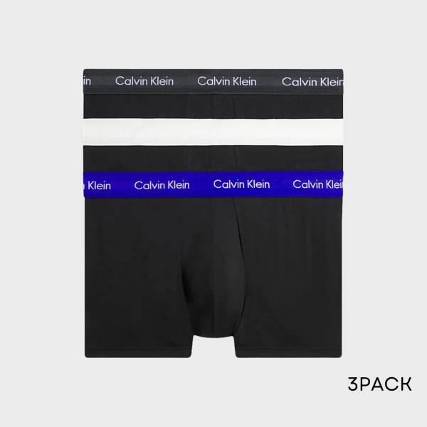 CALVIN KLEIN LOW RISE TRUNK 3 PACK