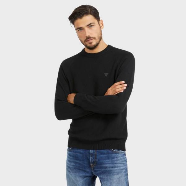 GUESS ALEC RAGLAN STICH SWEATSHIRT