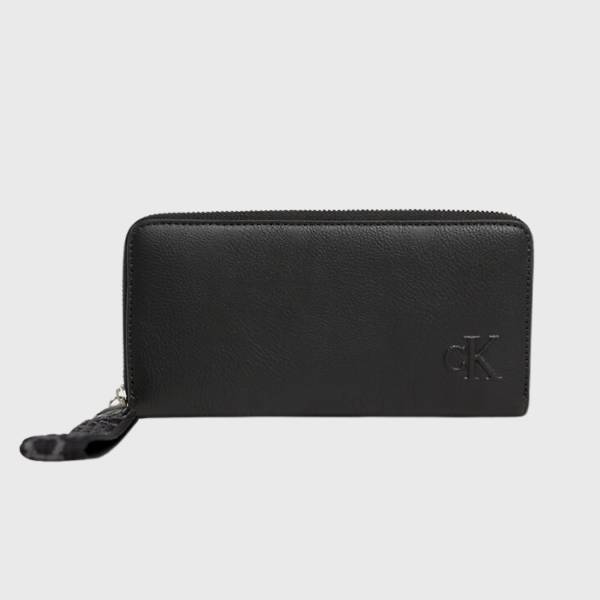 CALVIN ULTRALIGHT ZIP AROUND W/WRISTLET WALLET