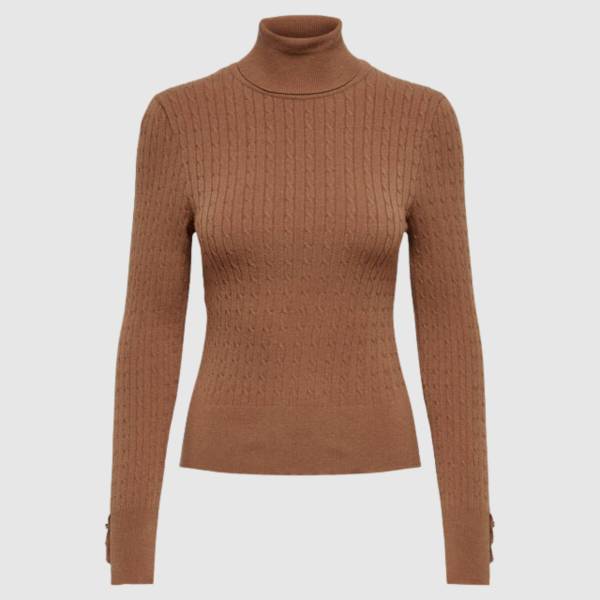 ONLY LOREALAI LS CABLE ROLLNECK KNIT