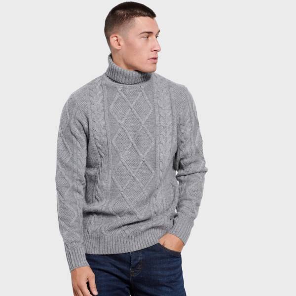 FUNKY BUDDHA HIGH NECK KNIT