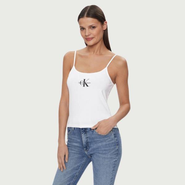 CALVIN KLEIN MONOLOGO STRAPPY TANK TOP