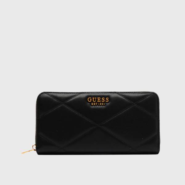 GUESS LARGE ZIP AROUND WALLET