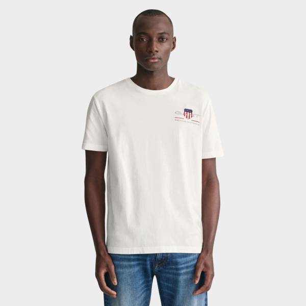 GANT REG ARCHIVE SHIELD EMB SS T-SHIRT